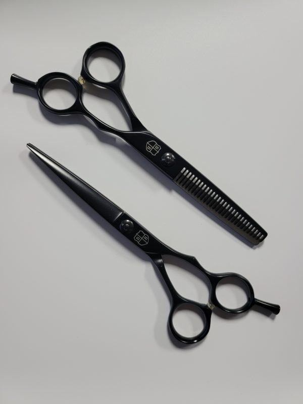 hair cutting shears and thinning shear set